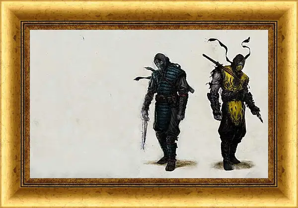 Картина в раме - Mortal Kombat X Картина в раме - Mortal Kombat X