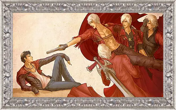 Картина в раме - Devil May Cry Картина в раме - Devil May Cry