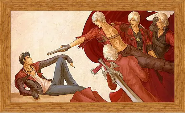 Картина в раме - Devil May Cry Картина в раме - Devil May Cry