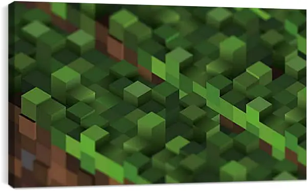 Постер на подрамнике - Minecraft Постер на подрамнике - Minecraft