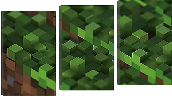Модульная картина - Minecraft Модульная картина - Minecraft