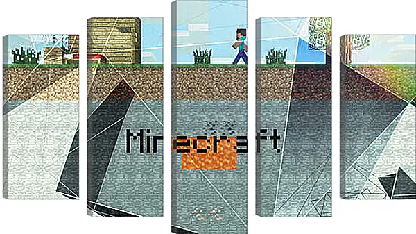 Модульная картина - Minecraft Модульная картина - Minecraft