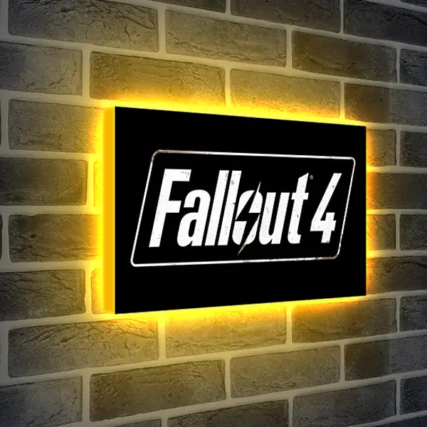 Лайтбокс световая панель - Fallout 4 Лайтбокс световая панель - Fallout 4