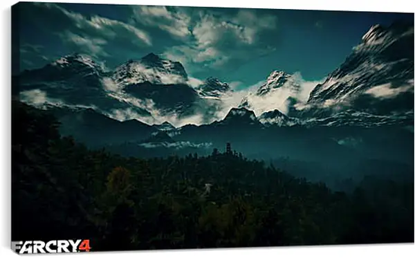 Постер на подрамнике - Far Cry 4 Постер на подрамнике - Far Cry 4