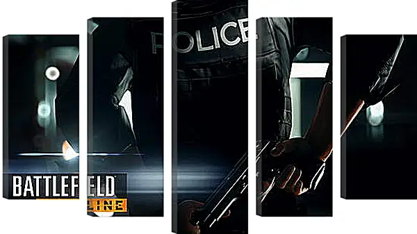 Модульная картина - Battlefield: Hardline Модульная картина - Battlefield: Hardline