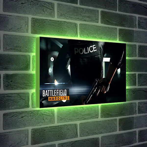 Лайтбокс световая панель - Battlefield: Hardline Лайтбокс световая панель - Battlefield: Hardline