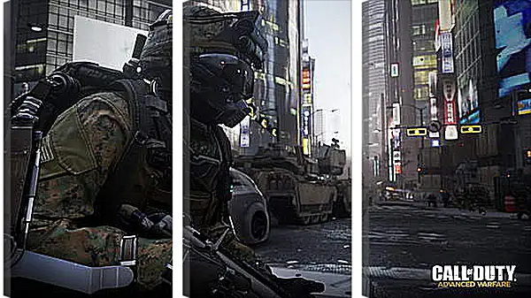 Модульная картина - Call Of Duty: Advanced Warfare Модульная картина - Call Of Duty: Advanced Warfare
