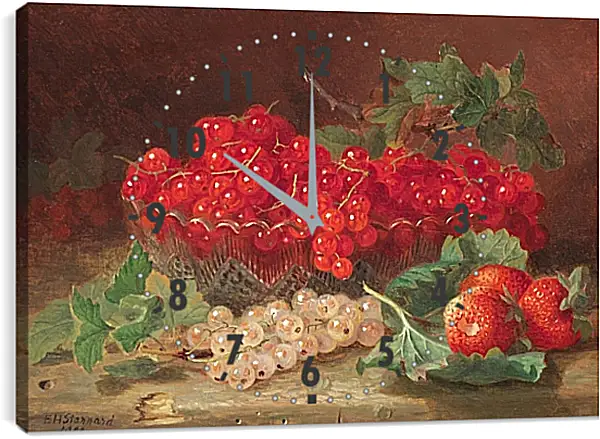 Часы картина - Натюрморт. Стэннард Элоиза Гарриет Часы картина - Натюрморт. Стэннард Элоиза Гарриет