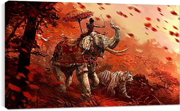 Постер на подрамнике - Far Cry 4 Постер на подрамнике - Far Cry 4