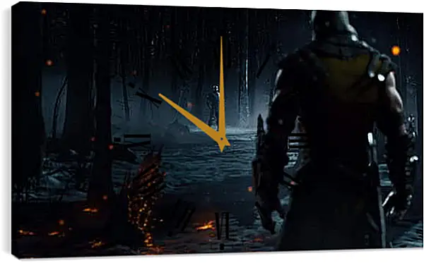 Часы картина - Mortal Kombat X Часы картина - Mortal Kombat X