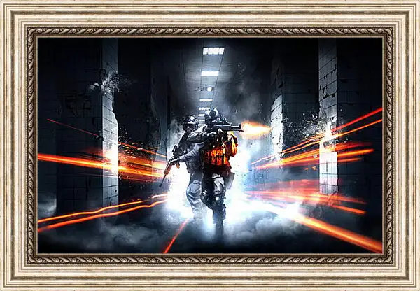 Картина в раме - Battlefield 3 Картина в раме - Battlefield 3