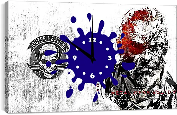 Часы картина - Metal Gear Solid V: The Phantom Pain
Часы картина - Metal Gear Solid V: The Phantom Pain