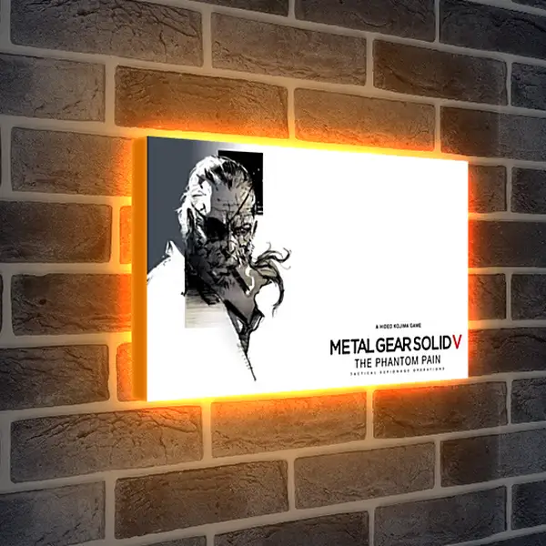 Лайтбокс световая панель - Metal Gear Solid V: The Phantom Pain
Лайтбокс световая панель - Metal Gear Solid V: The Phantom Pain