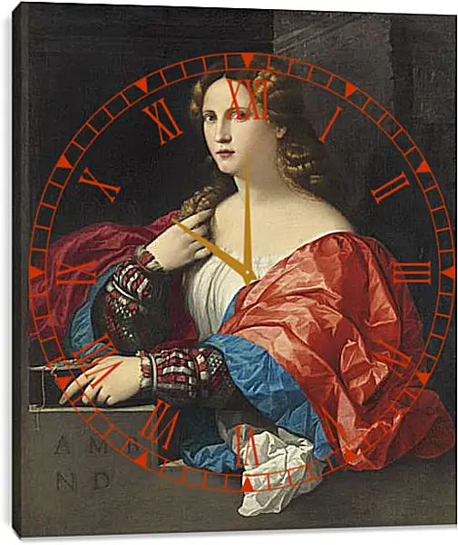 Часы картина - Виоланта. Тициан Вечеллио
Часы картина - Виоланта. Тициан Вечеллио
