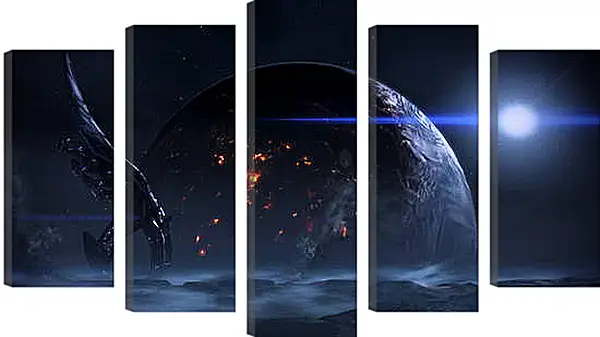 Модульная картина - Mass Effect 3 Модульная картина - Mass Effect 3