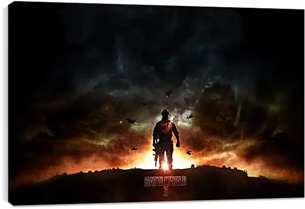 Постер на подрамнике - Battlefield 3 Постер на подрамнике - Battlefield 3
