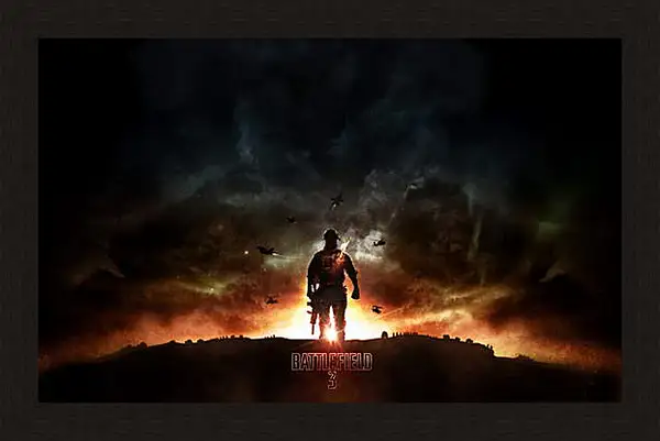 Картина в раме - Battlefield 3 Картина в раме - Battlefield 3