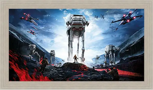 Картина в раме - Star Wars Battlefront Картина в раме - Star Wars Battlefront