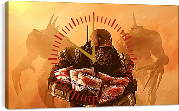 Часы картина - Fallout Часы картина - Fallout
