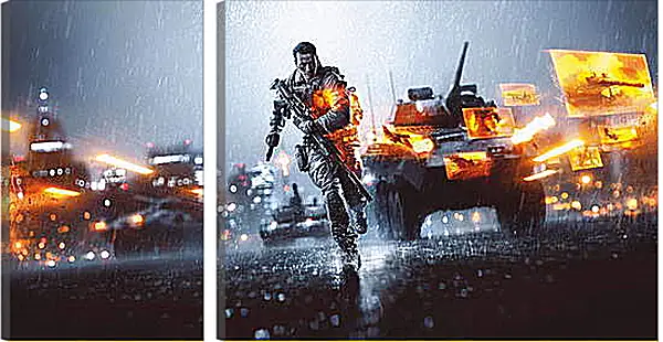 Модульная картина - Battlefield 4 Модульная картина - Battlefield 4