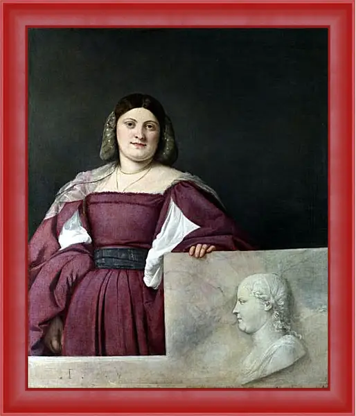 Картина в раме - Ла Скьявона. Тициан Вечеллио
Картина в раме - Ла Скьявона. Тициан Вечеллио