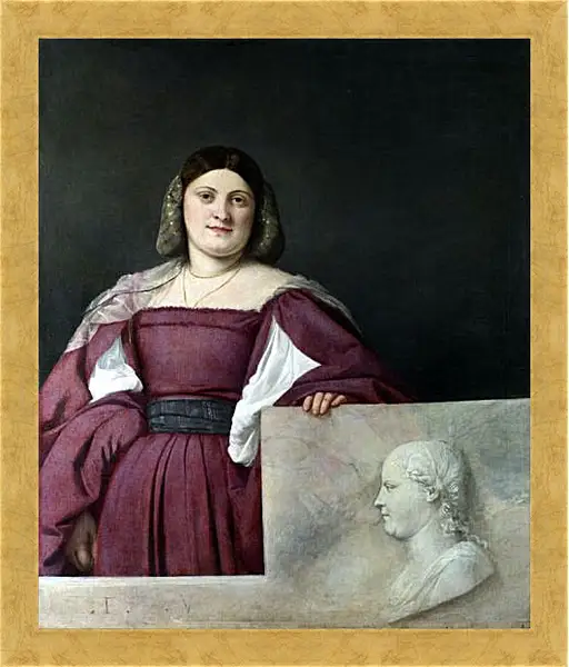 Картина в раме - Ла Скьявона. Тициан Вечеллио
Картина в раме - Ла Скьявона. Тициан Вечеллио
