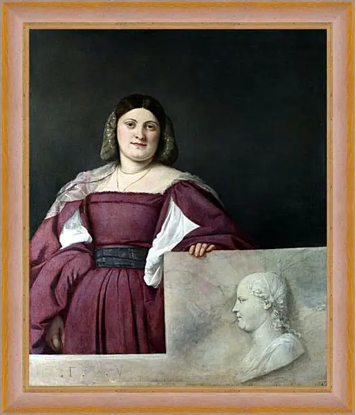 Картина в раме - Ла Скьявона. Тициан Вечеллио
Картина в раме - Ла Скьявона. Тициан Вечеллио