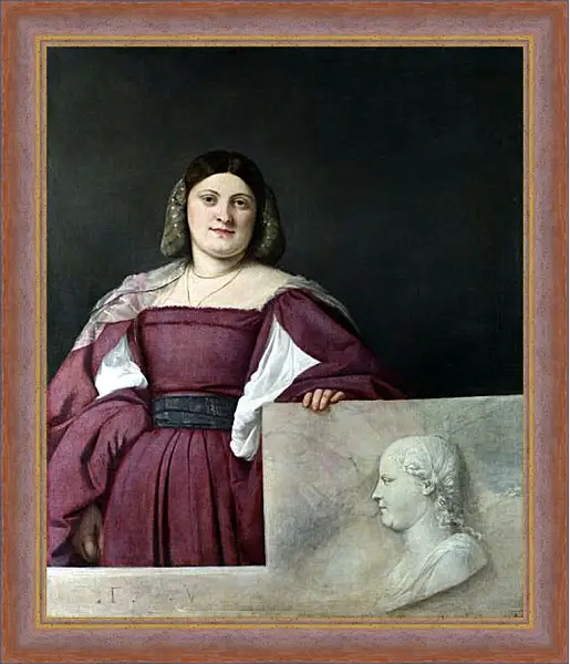 Картина в раме - Ла Скьявона. Тициан Вечеллио
Картина в раме - Ла Скьявона. Тициан Вечеллио