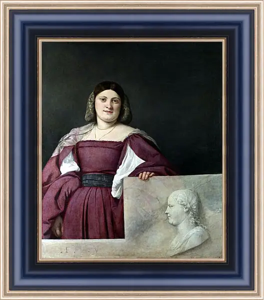 Картина в раме - Ла Скьявона. Тициан Вечеллио
Картина в раме - Ла Скьявона. Тициан Вечеллио