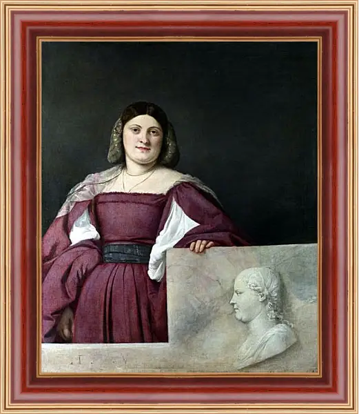 Картина в раме - Ла Скьявона. Тициан Вечеллио
Картина в раме - Ла Скьявона. Тициан Вечеллио