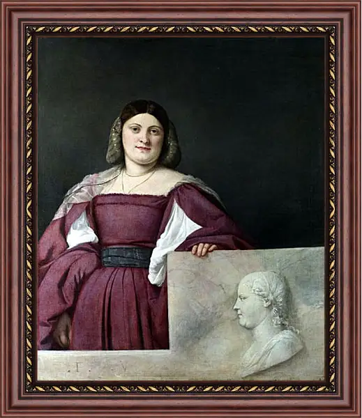 Картина в раме - Ла Скьявона. Тициан Вечеллио
Картина в раме - Ла Скьявона. Тициан Вечеллио