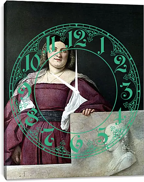 Часы картина - Ла Скьявона. Тициан Вечеллио
Часы картина - Ла Скьявона. Тициан Вечеллио