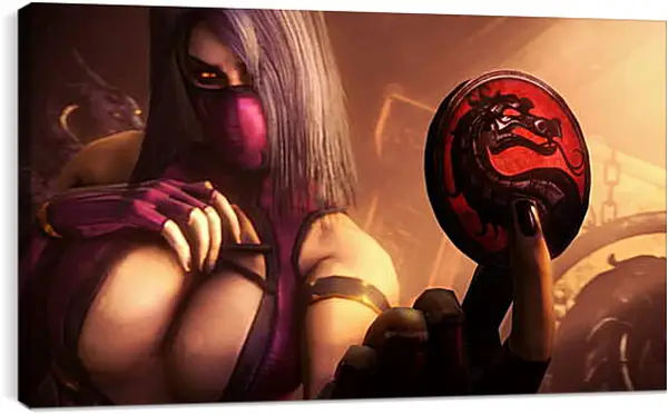 Постер на подрамнике - Mortal Kombat Постер на подрамнике - Mortal Kombat