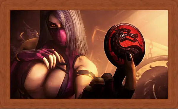Картина в раме - Mortal Kombat Картина в раме - Mortal Kombat