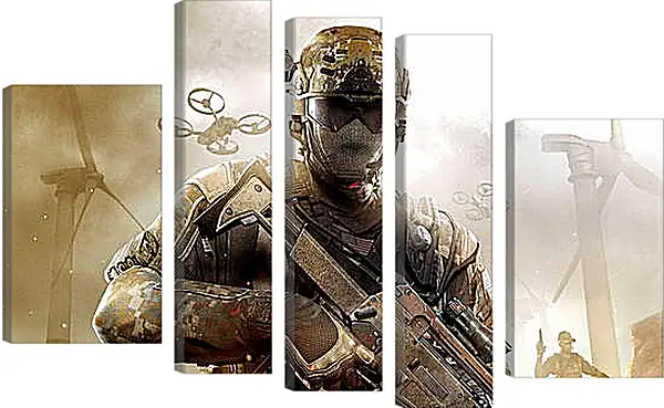 Модульная картина - Call Of Duty: Black Ops II Модульная картина - Call Of Duty: Black Ops II