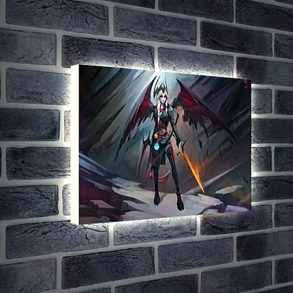 Лайтбокс световая панель - DotA 2, артпостер. Лайтбокс световая панель - DotA 2, артпостер.