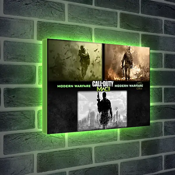 Лайтбокс световая панель - Call Of Duty Лайтбокс световая панель - Call Of Duty