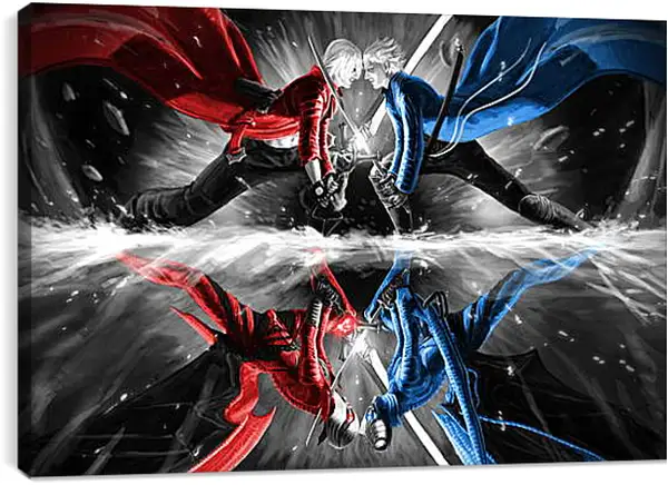 Постер на подрамнике - Devil May Cry Постер на подрамнике - Devil May Cry