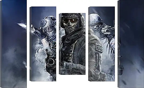 Модульная картина - Call Of Duty Модульная картина - Call Of Duty