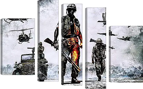 Модульная картина - Battlefield: Bad Company 2 Модульная картина - Battlefield: Bad Company 2