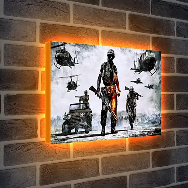 Лайтбокс световая панель - Battlefield: Bad Company 2 Лайтбокс световая панель - Battlefield: Bad Company 2