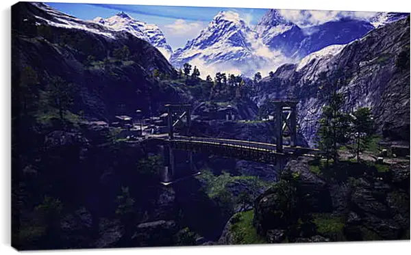 Постер на подрамнике - Far Cry 4 Постер на подрамнике - Far Cry 4