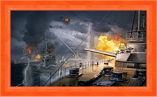 Картина в раме - World Of Warships Картина в раме - World Of Warships