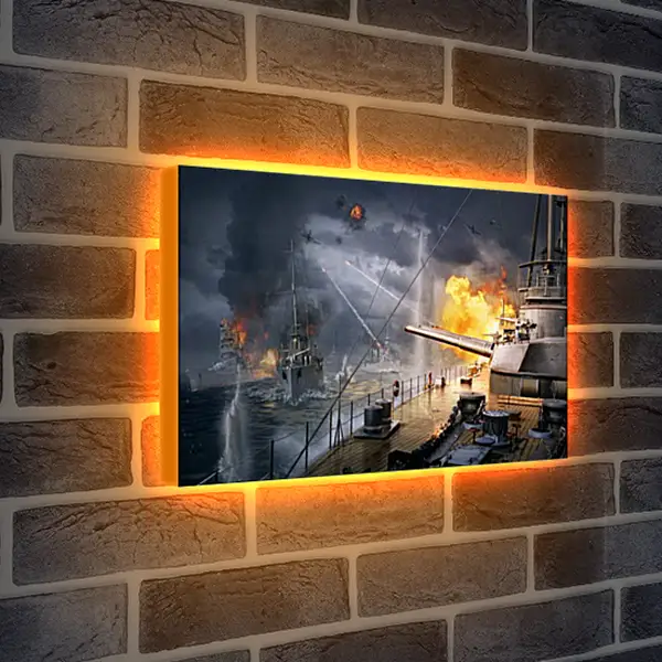Лайтбокс световая панель - World Of Warships Лайтбокс световая панель - World Of Warships