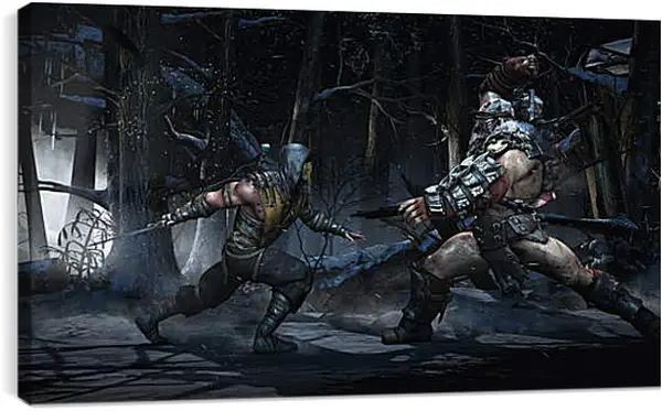 Постер на подрамнике - Mortal Kombat X Постер на подрамнике - Mortal Kombat X
