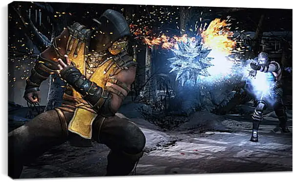 Постер на подрамнике - Mortal Kombat X Постер на подрамнике - Mortal Kombat X