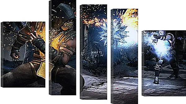 Модульная картина - Mortal Kombat X Модульная картина - Mortal Kombat X