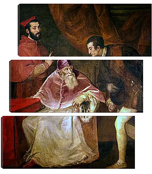 Модульная картина - Потрет Павла III и его внуков. Тициан Вечеллио
Модульная картина - Потрет Павла III и его внуков. Тициан Вечеллио