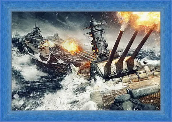 Картина в раме - World Of Warships Картина в раме - World Of Warships