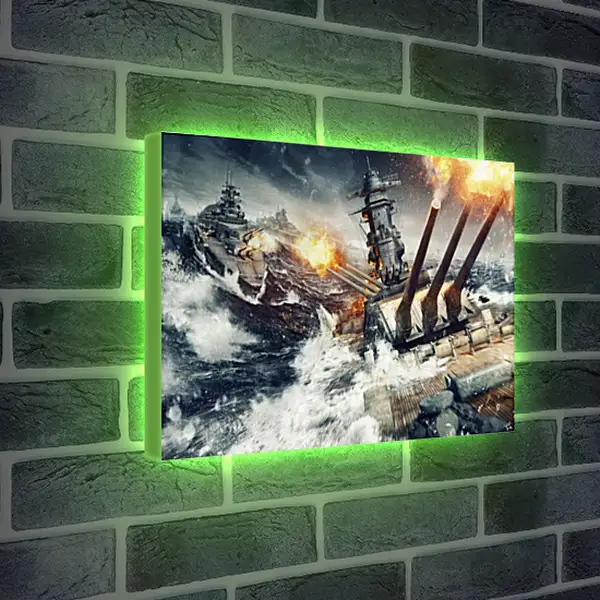 Лайтбокс световая панель - World Of Warships Лайтбокс световая панель - World Of Warships